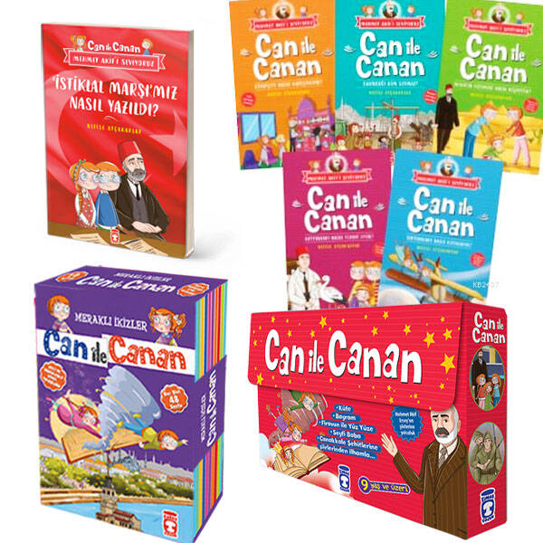 Can ile Canan Seti (2 Set-Kitap) - 1