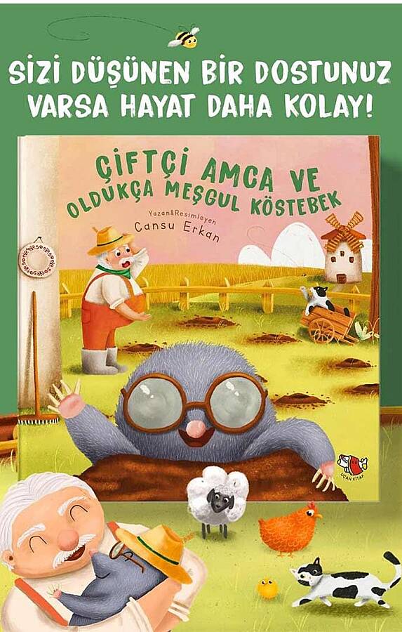 Çiftçi Amca ve Oldukça Meşgul Köstebek - 2