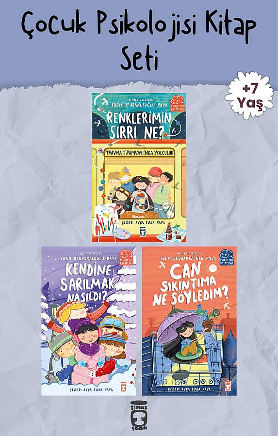 Çocuk Psikolojisi 3 Kitap Set - İrem Oturaklıoğlu Kaya - Timaş Çocuk - 2.-3. Sınıf Duygular ve Öz Şefkat - 1