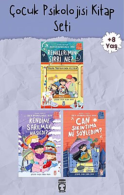 Çocuk Psikolojisi 3 Kitap Set - İrem Oturaklıoğlu Kaya - Timaş Çocuk - 2.-3. Sınıf Duygular ve Öz Şefkat