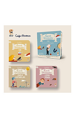 Çocuk Üniversitesi Fizik Set (3 Kitap)