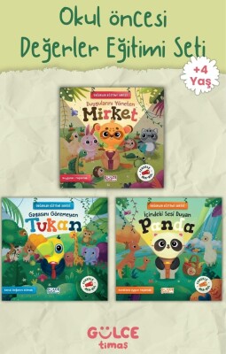 Değerler Eğitim Kitap Seti - Okul öncesi - 3-6 Yaş