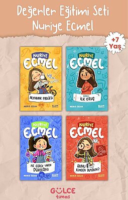 Değerler Eğitimi Seti - Nuriye Ecmel 4 Kitap Set