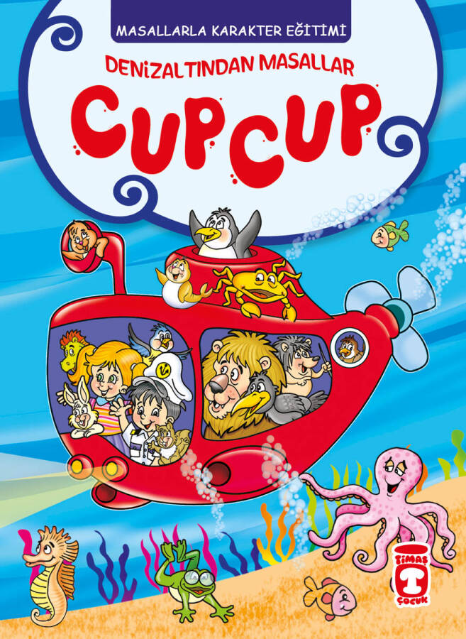 Denizaltından Masallar Cup Cup - Masallarla Karakter Eğitimi (Ciltli) - 1