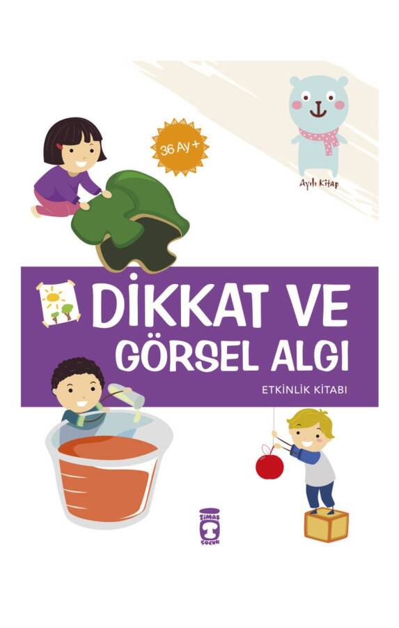 Dikkat ve Görsel Algı Etkinlik Kitabı (36 Ay) - 1