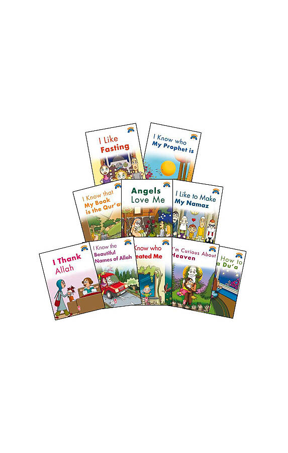 Dinimi Öğreniyorum Set - I'm Learning My Religion (10 Kitap - İngilizce - Eski) - 1