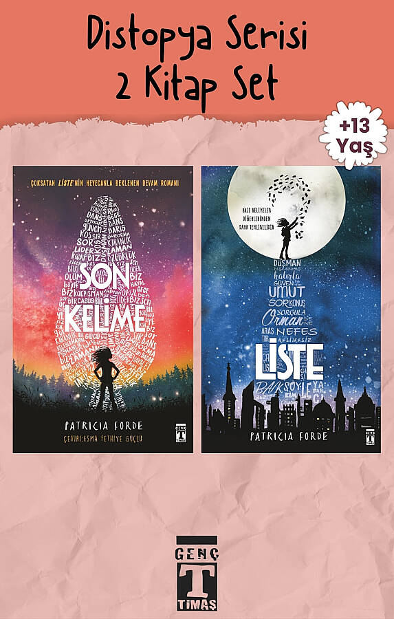 Distopya Serisi - 2 Kitap Set - Patricia Forde -13+ Yaş - 8.-9. Sınıf -Fantastik - 1