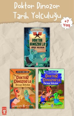 Doktor Dinozor Tarih Yolculuğu - 1. Sınıf Okuma Seti - +7 Yaş - Timaş Çocuk