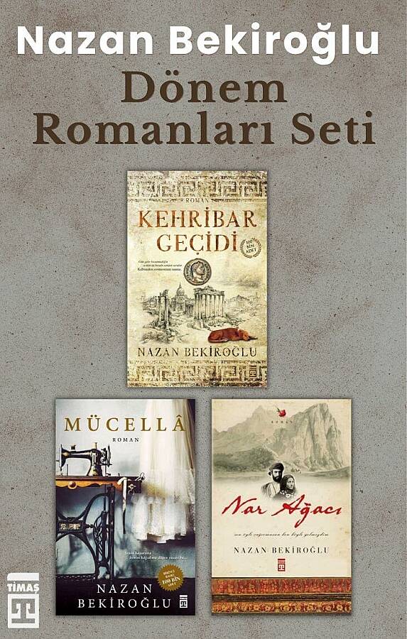 Dönem Romanları Seti - Nazan Bekiroğlu - 3 Kitap Set