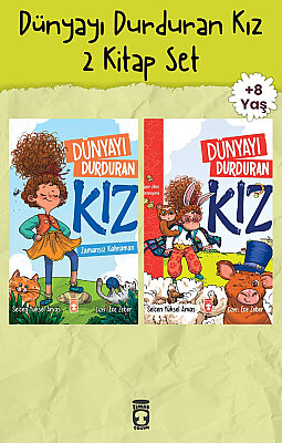Dünyayı Durduran Kız 2 Kitap Süper Kahraman Set