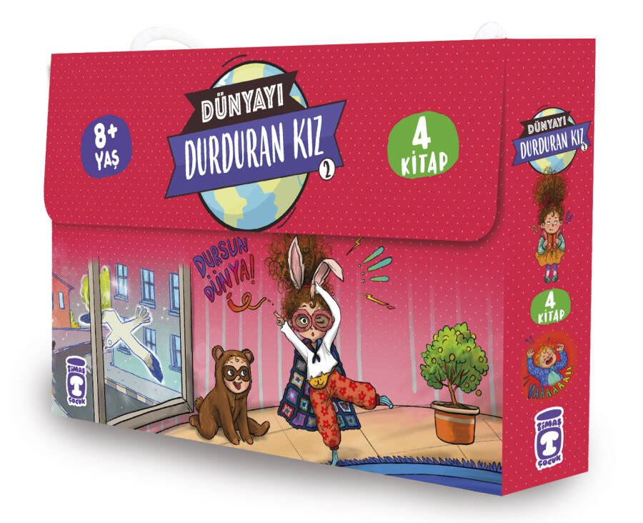 Dünyayı Durduran Kız 2 Set - (4 Kitap) - 1