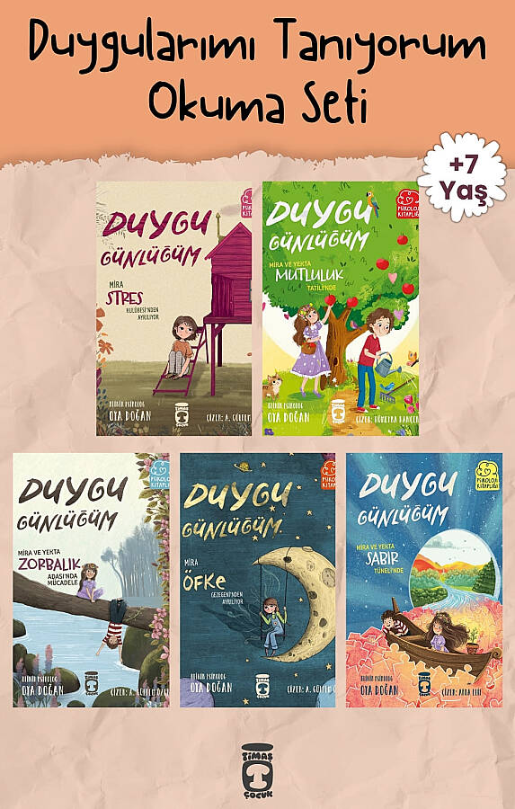 Duygularımı Tanıyorum 2. Sınıf Okuma Seti - +7 Yaş - Oya Doğan