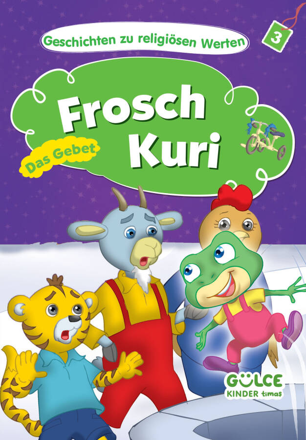 Frosch Kuri-Das Gebet - Kurbağa Kuriş-Hikayelerle Dini Değerler 3 - 1