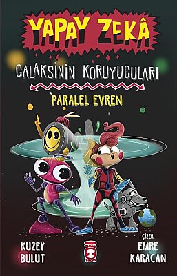 Galaksinin Koruyucuları Yapay Zeka 2 Kitap Set - Kuzey Bulut - Timaş Çocuk - 9-10 Yaş Bilim Kurgu Macera - 2