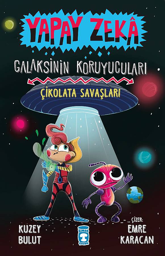 Galaksinin Koruyucuları Yapay Zeka 2 Kitap Set - Kuzey Bulut - Timaş Çocuk - 9-10 Yaş Bilim Kurgu Macera - 3