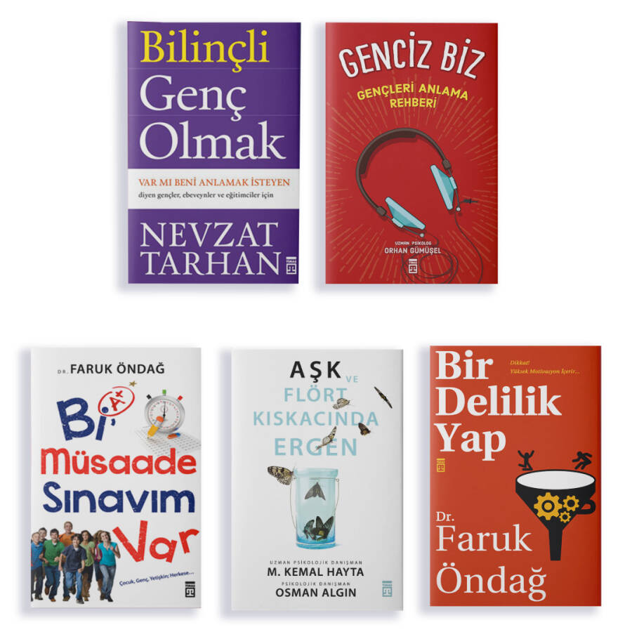 Gençlik Seti - Gençlik Psikolojisi Genciz Biz (5 Kitap) - 1