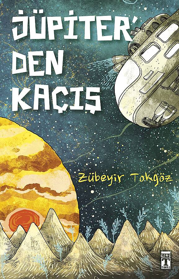 Gezgin Perde Uzay Maceraları - 5 Kitap Seti - Zübeyir Tokgöz - Uzay Bilim ve Macera - 4