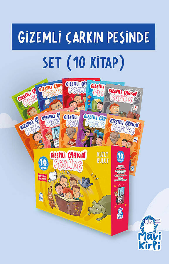 Gizemli Çarkın Peşinde - 3. Sınıf Hikaye Seti - (10 Kitap) - 1