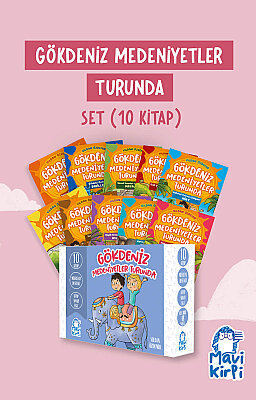 Gökdeniz Medeniyetler Turunda - 3. Sınıf Hikaye Seti (10 Kitap)
