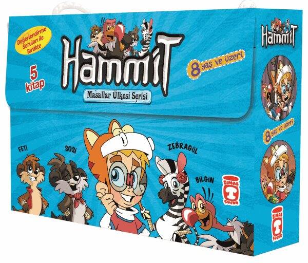 Hammit Masallar Ülkesi 2 Set - (5 Kitap) - 1