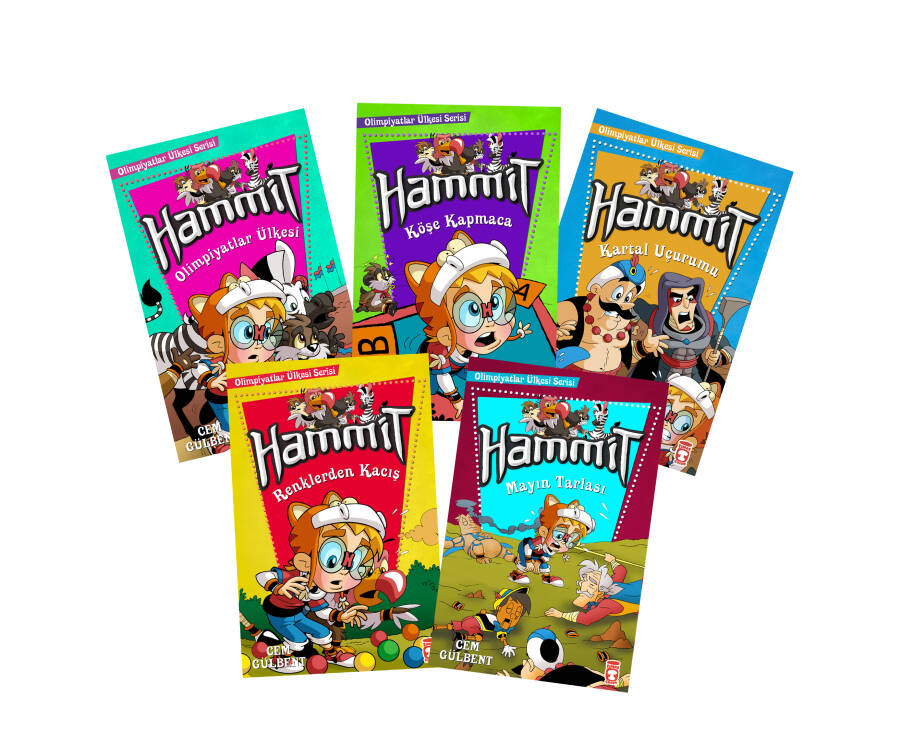 Hammit Olimpiyatlar Ülkesi 3 Set - (5 Kitap) - 1