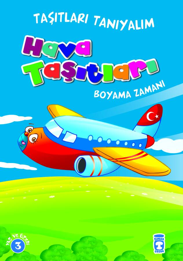 Hava Taşıtları Boyama Zamanı - Taşıtları Tanıyalım - 1