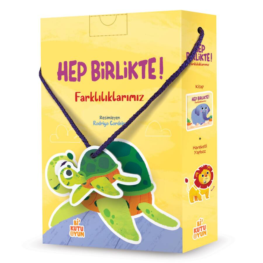 HEP BİRLİKTE!-Farklılıklarımız (Kitap ve Oyun Seti)