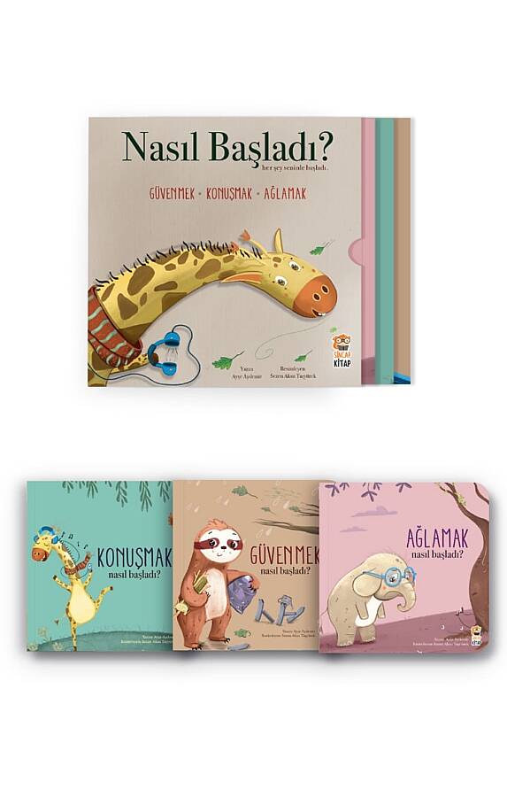 Nasıl Başladı? Her Şey Seninle Başladı 2 Set (3 Kitap) - 1