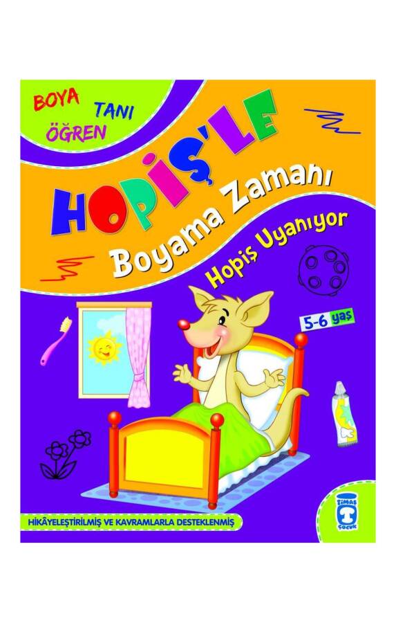 Hopiş Uyanıyor - Hopiş'le Boyama Zamanı - 1