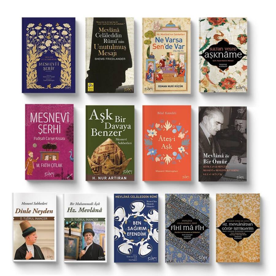 Hz. Mevlana ve Mevlevilik Seti (13 Kitap) - 1