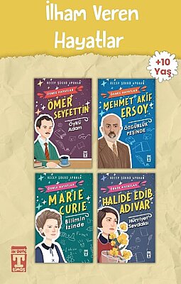 İlham Veren Hayatlar Seti - 4. Sınıf Okuma Seti - +10 Yaş