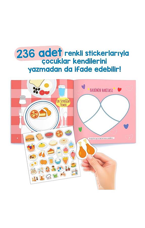 İlk Günlüğüm - Beceri Odaklı Çocuk Günlüğü - 3