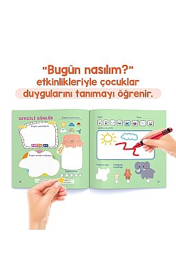 İlk Günlüğüm - Beceri Odaklı Çocuk Günlüğü - 4