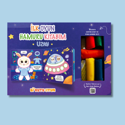 İlk Oyun Hamuru Kitabım - Uzay
