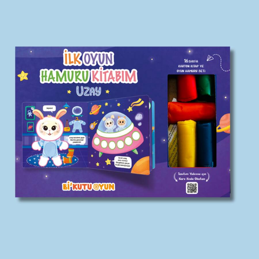 İlk Oyun Hamuru Kitabım - Uzay