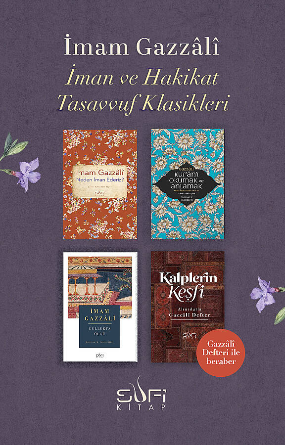 İmam Gazzali - İman ve Hakikat Tasavvuf Klasikleri - 3 Kitap Set - Gazzali Defteri ile beraber - 1
