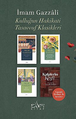 İmam Gazzali - Kulluğun Hakikati Tasavvuf Klasikleri - 3 Kitap Set - Gazzali Defteri ile beraber