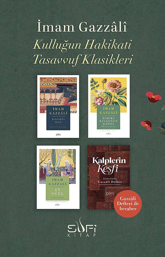 İmam Gazzali - Kulluğun Hakikati Tasavvuf Klasikleri - 3 Kitap Set - Gazzali Defteri ile beraber - 1