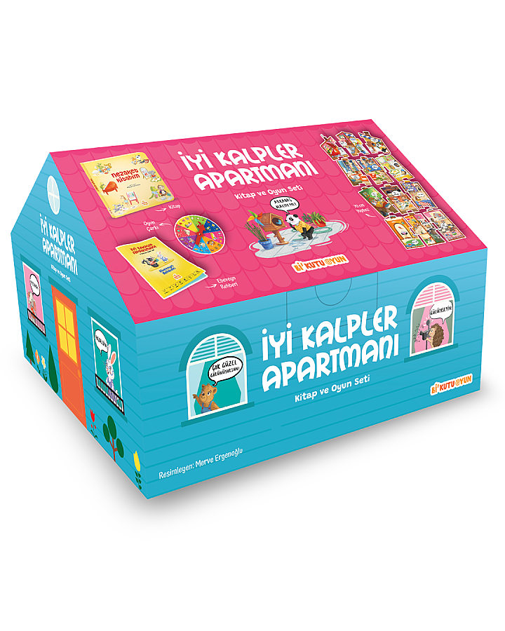 İyi Kalpler Apartmanı – Kitap ve Oyun Seti - 1