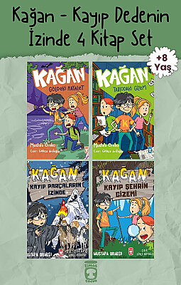 Kağan - Kayıp Dedenin İzinde 4 Kitap Seti