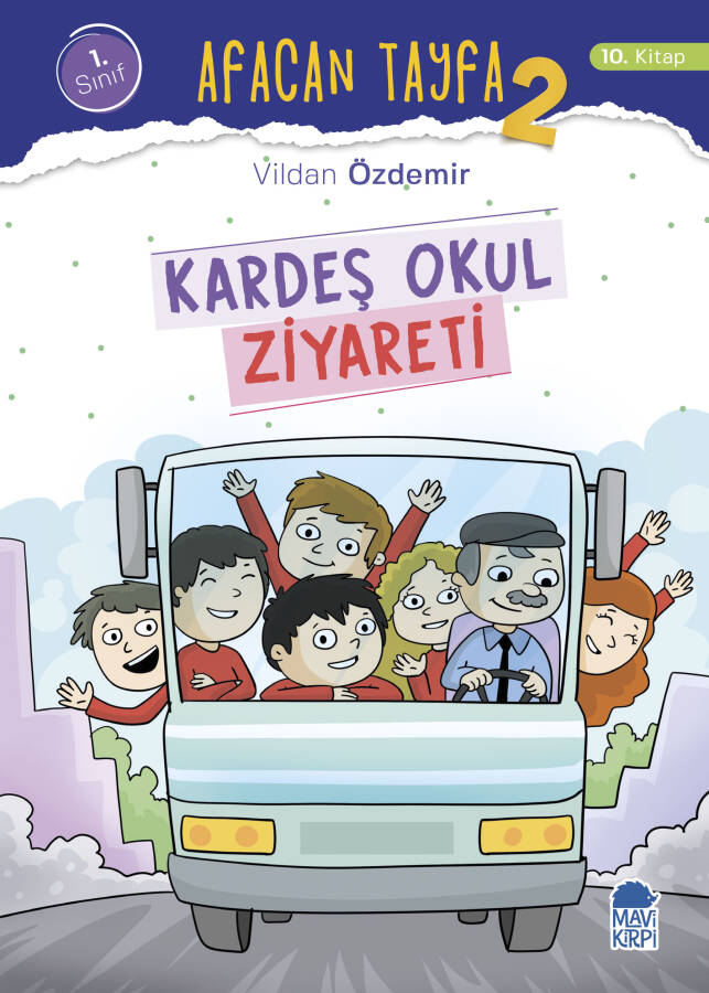 Kardeş Okul Ziyareti - Afacan Tayfa 2 - 1. Sınıf Hikaye Seti - 1