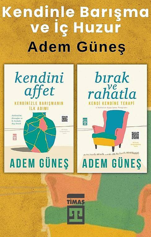 Kendinle Barışma ve İç Huzur Psikoloji Kitapları Seti