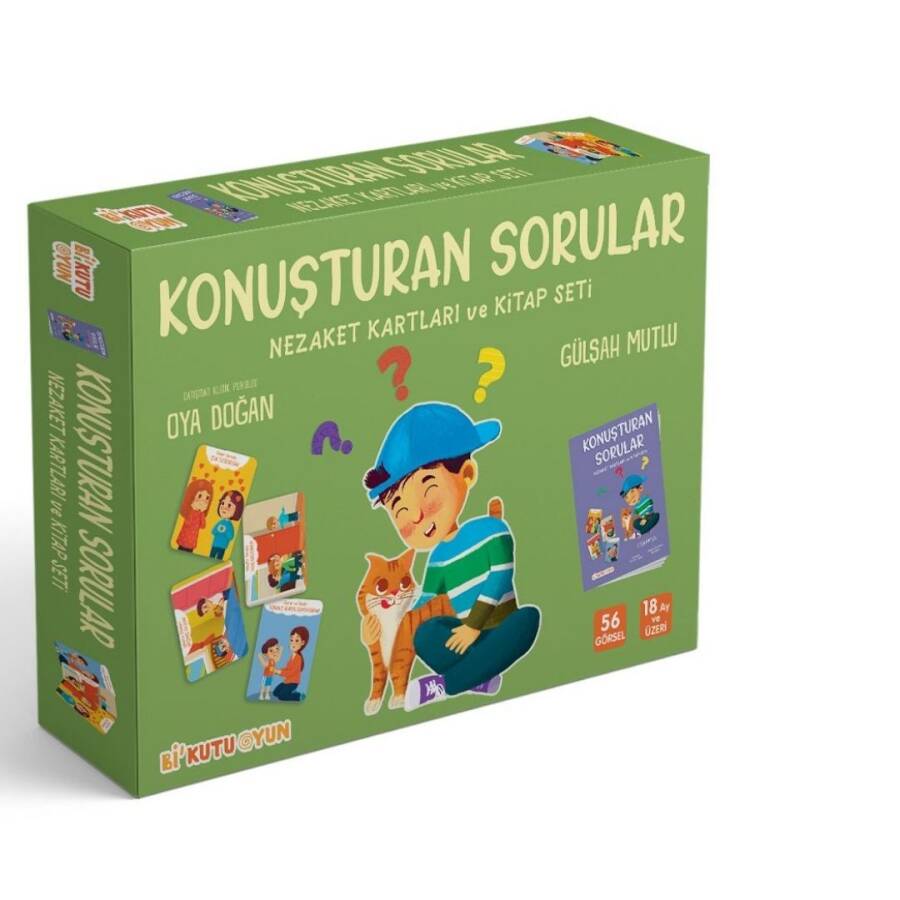Konuşturan Sorular - Nezaket Kartları ve Kitap Seti