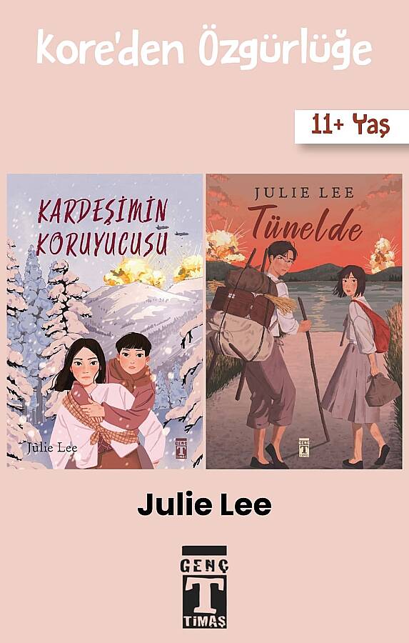 Kore'den Özgürlüğe - 2 Kitap Seti - Julie Lee - Tarihi Roman Savaş ve Özgürlük - 1
