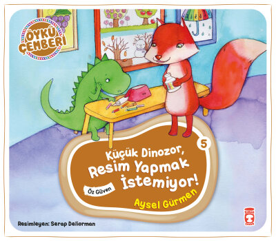 Küçük Dinozor Resim Yapmak İstemiyor - Öykü Çemberi 5