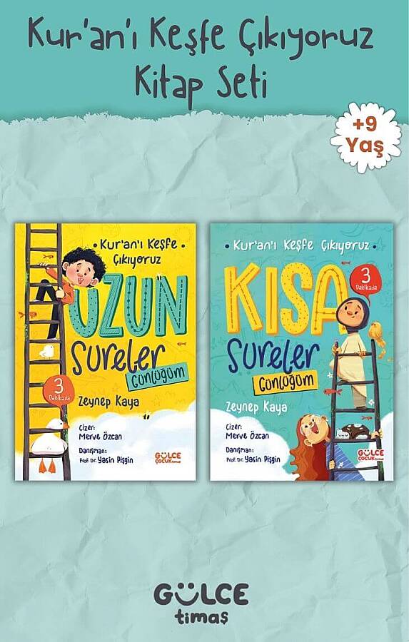 Kur'an'ı Keşfe Çıkıyoruz Kitap Seti - 2. sınıf okuma seti - +8 Yaş - Gülce Kitap - 1