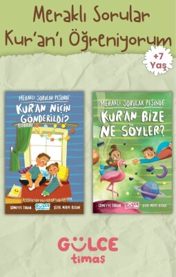Kur’an’ı Öğreniyorum: Meraklı Sorular Kitap Seti - 1. Sınıf Okuma Seti -+7 Yaş