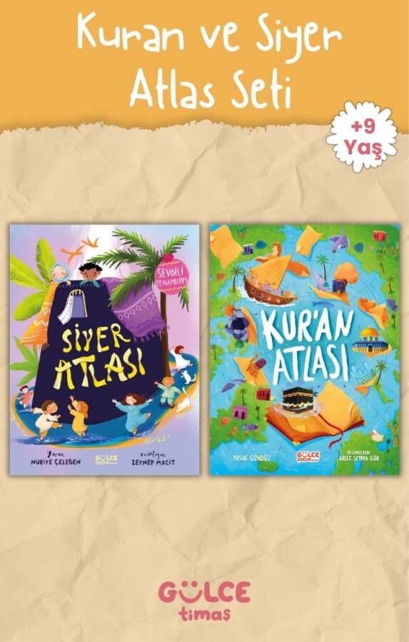 Kuran ve Siyer Atlas Seti - 2 Kitap Takım