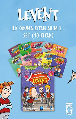 Levent İlk Okuma Kitaplarım 2 - Set (10 Kitap)