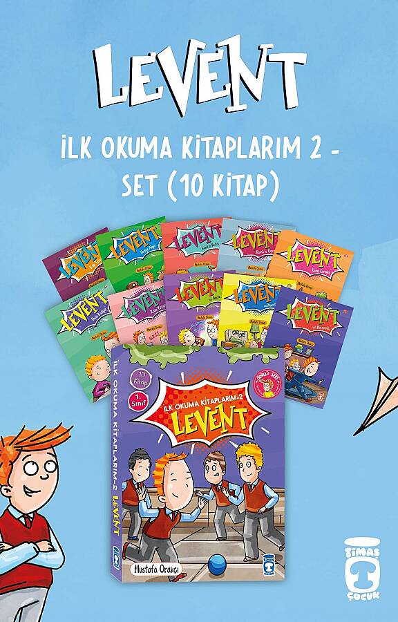 Levent İlk Okuma Kitaplarım 2 - Set (10 Kitap)